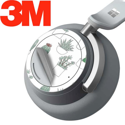 Succulent Pattern Surface Headphones Skin