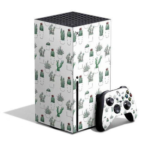 Succulent Pattern Xbox Series X Skins