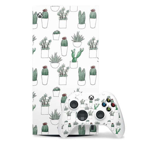 Succulent Pattern Xbox Series X Skins