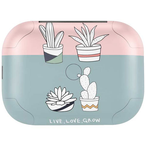 Succulent Sketch Amazon Echo Buds Skin