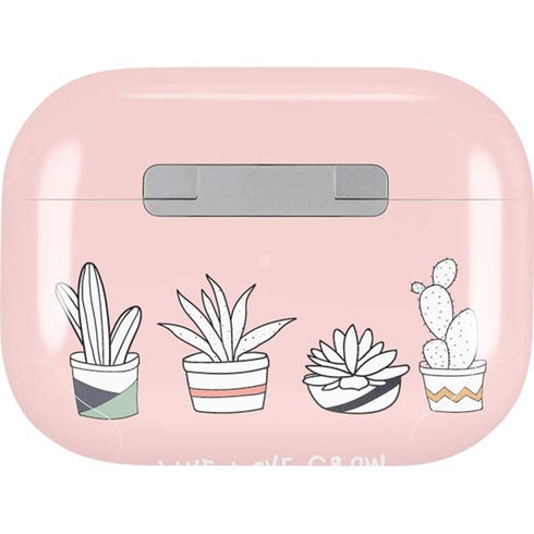 Succulent Sketch AirPods Skins
