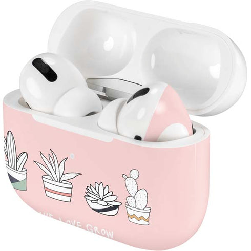 Succulent Sketch AirPods Skins