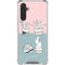 Succulent Sketch Galaxy A17 Clear Case