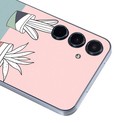 Succulent Sketch Galaxy A55 5G Skin