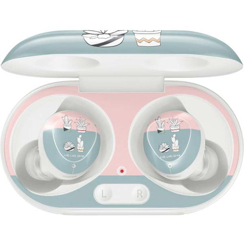 Succulent Sketch Galaxy Buds Plus Skin