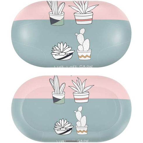 Succulent Sketch Galaxy Buds Plus Skin