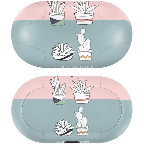 Succulent Sketch Galaxy Buds Skin