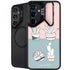 Succulent Sketch Galaxy S25 Kickstand Case
