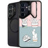 Succulent Sketch Galaxy S26 Kickstand Case