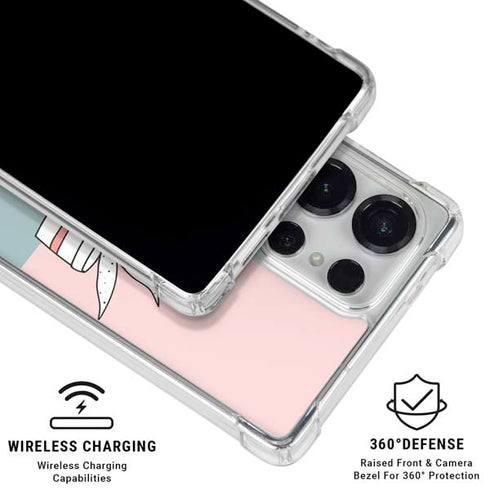 Succulent Sketch Galaxy S26 Ultra Clear Case