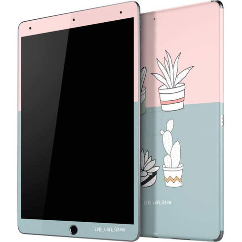 Succulent Sketch iPad Skins