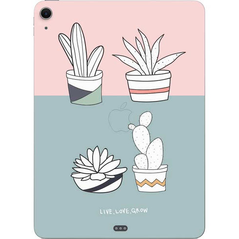 Succulent Sketch Apple iPad Air Skin