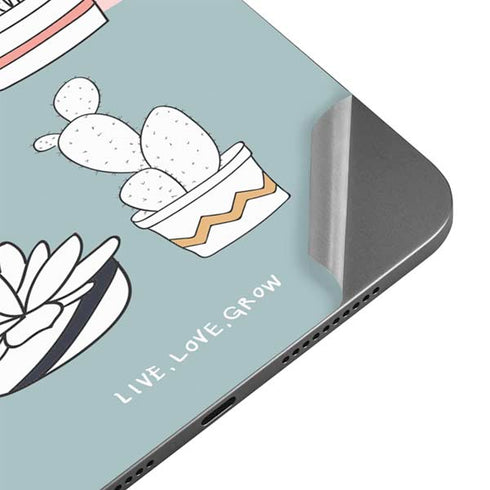 Succulent Sketch Apple iPad Mini Skin
