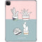 Succulent Sketch iPad Pro 11in (2024) Clear Case
