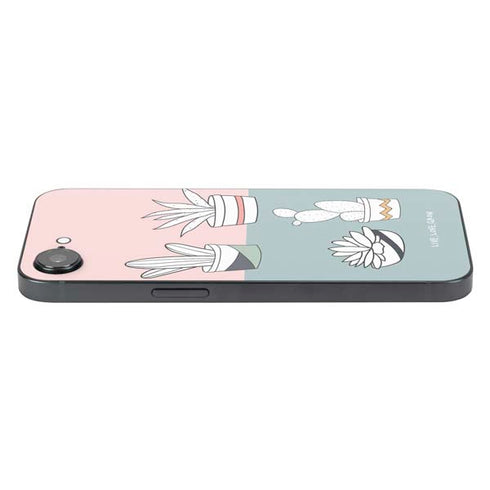 Succulent Sketch iPhone 16e Skin