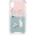 Succulent Sketch iPhone XS Clear Case