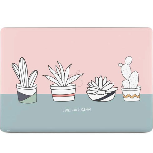 Succulent Sketch MacBook Skins