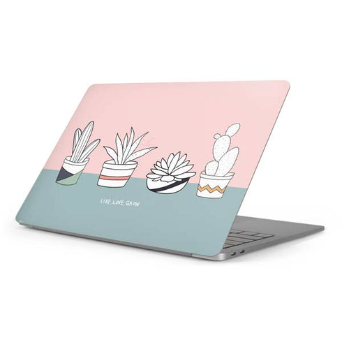 Succulent Sketch Apple MacBook Pro 16-inch Skin
