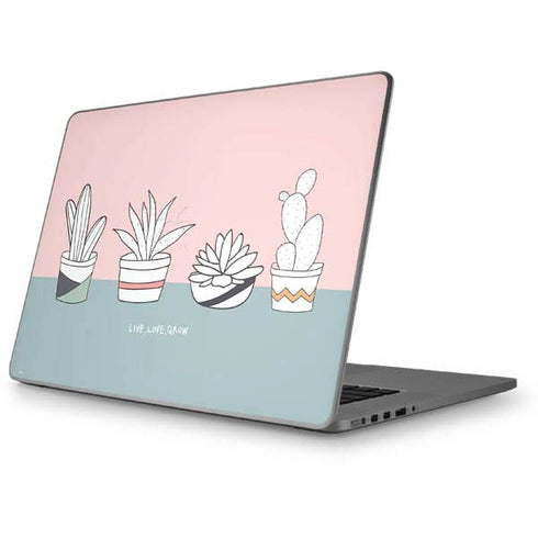 Succulent Sketch Apple MacBook Pro 17-inch Skin