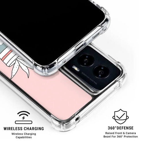 Succulent Sketch Moto G Power 5G (2024) Clear Case
