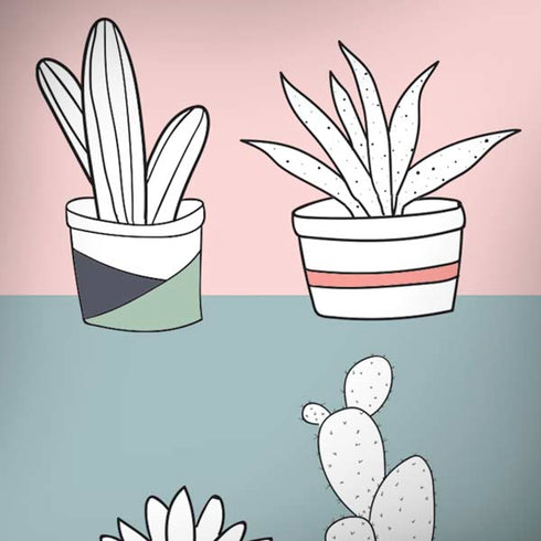 Succulent Sketch Moto G6 Skin