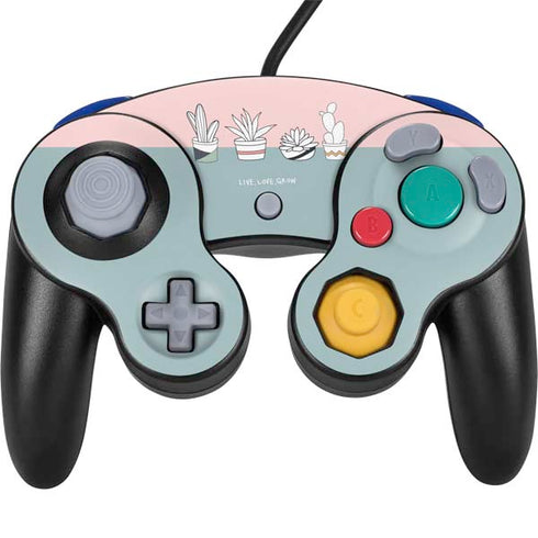 Succulent Sketch Nintendo Skins