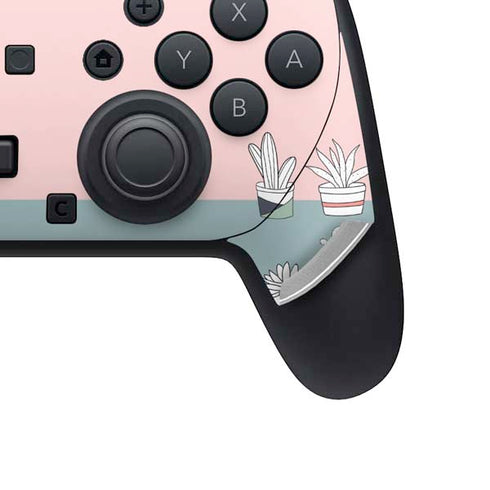 Succulent Sketch Nintendo Switch 2 (2025) Pro Controller Skin