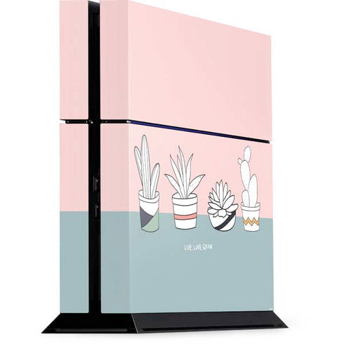 Succulent Sketch PlayStation PS4 Skins