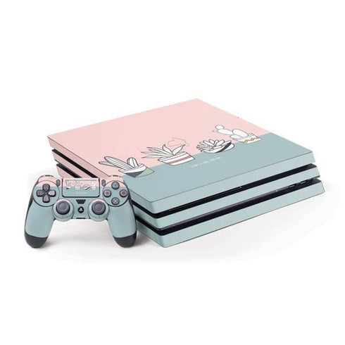 Succulent Sketch PlayStation PS4 Skins