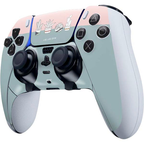 Succulent Sketch PS5 DualSense Edge Pro Controller Skin