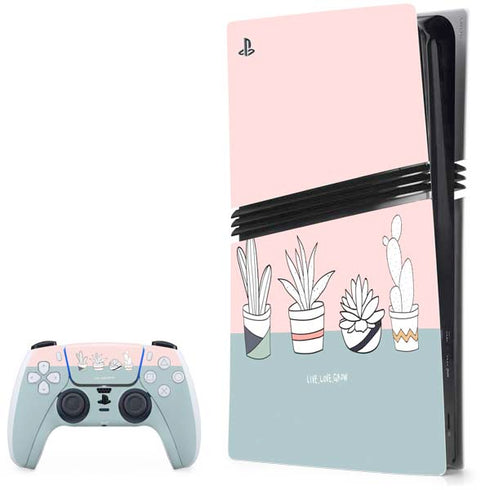 Succulent Sketch PlayStation PS5 Skins