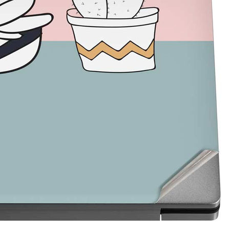 Succulent Sketch Dell XPS Skin