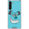 Disney Monsters Inc. Sulley Galaxy S24 FE Clear Case