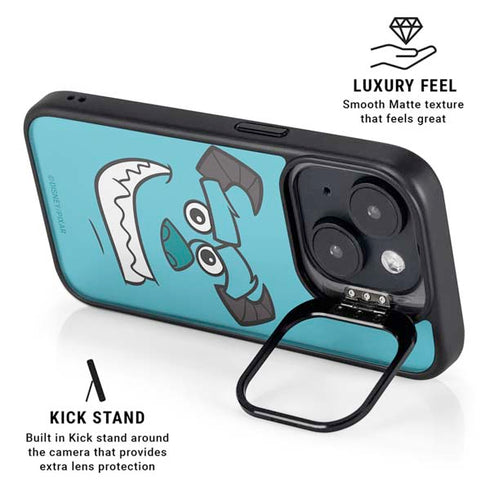 Disney Monsters Inc. Sulley iPhone 14 Plus Kickstand Case