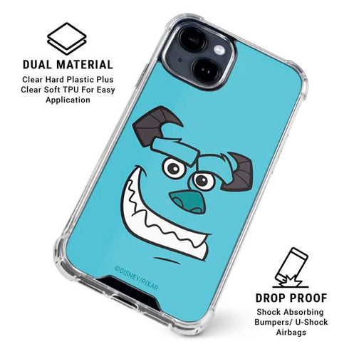 Disney Monsters Inc. Sulley iPhone 15 Clear Case