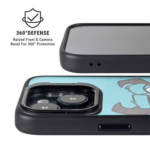 Disney Monsters Inc. Sulley iPhone 15 Plus Kickstand Case