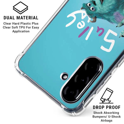 Disney Monsters Inc. Sulley Portrait Galaxy A36 5G Clear Case