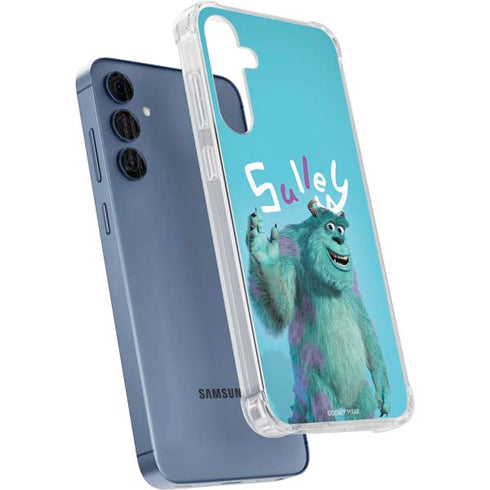Disney Monsters Inc. Sulley Portrait Galaxy A55 5G Clear Case