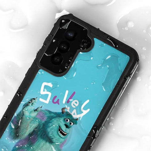 Disney Monsters Inc. Sulley Portrait Galaxy S24 Plus Waterproof Case