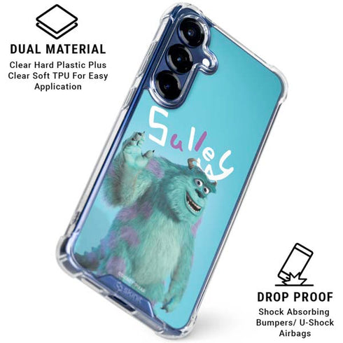 Disney Monsters Inc. Sulley Portrait Galaxy S25 Clear Case