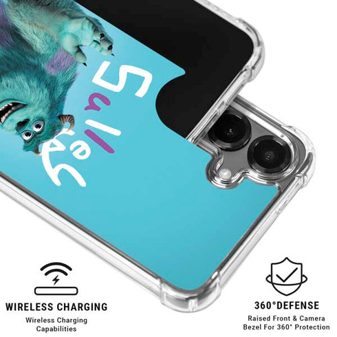 Disney Monsters Inc. Sulley Portrait Galaxy S26 Plus Clear Case