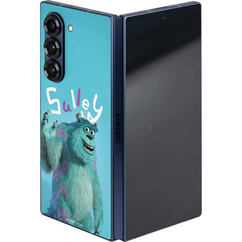 Disney Monsters Inc. Sulley Portrait Galaxy Z Fold6 Skin
