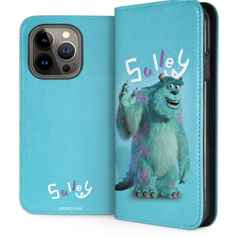 Disney Monsters Inc. Sulley Portrait iPhone 13 Pro Folio Case