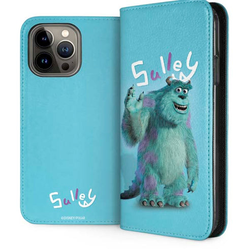 Disney Monsters Inc. Sulley Portrait iPhone 13 Pro Max Folio Case