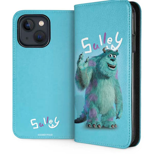 Disney Monsters Inc. Sulley Portrait iPhone 14 Plus Folio Case