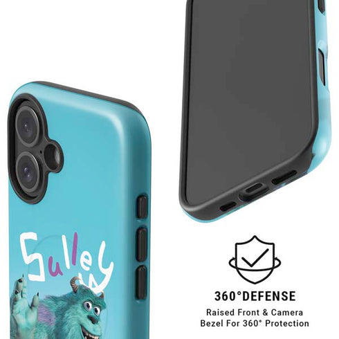 Disney Monsters Inc. Sulley Portrait iPhone 16 Magsafe Impact Case