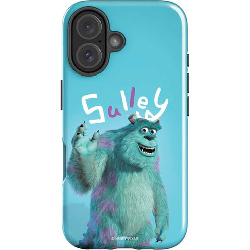 Disney Monsters Inc. Sulley Portrait iPhone 16 Plus Impact Case
