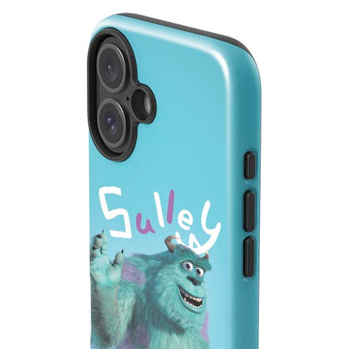 Disney Monsters Inc. Sulley Portrait iPhone 16 Plus Impact Case