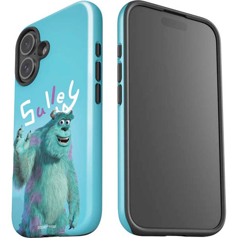 Disney Monsters Inc. Sulley Portrait iPhone 16 Plus Impact Case