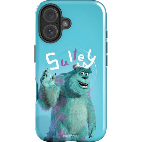 Disney Monsters Inc. Sulley Portrait iPhone 16 Plus Magsafe Impact Case